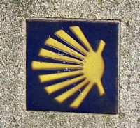 Camino marker tile