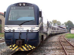 Transcantábrico engine and train