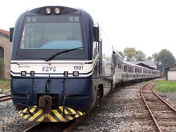 Transcant&aacute;brico engine and train